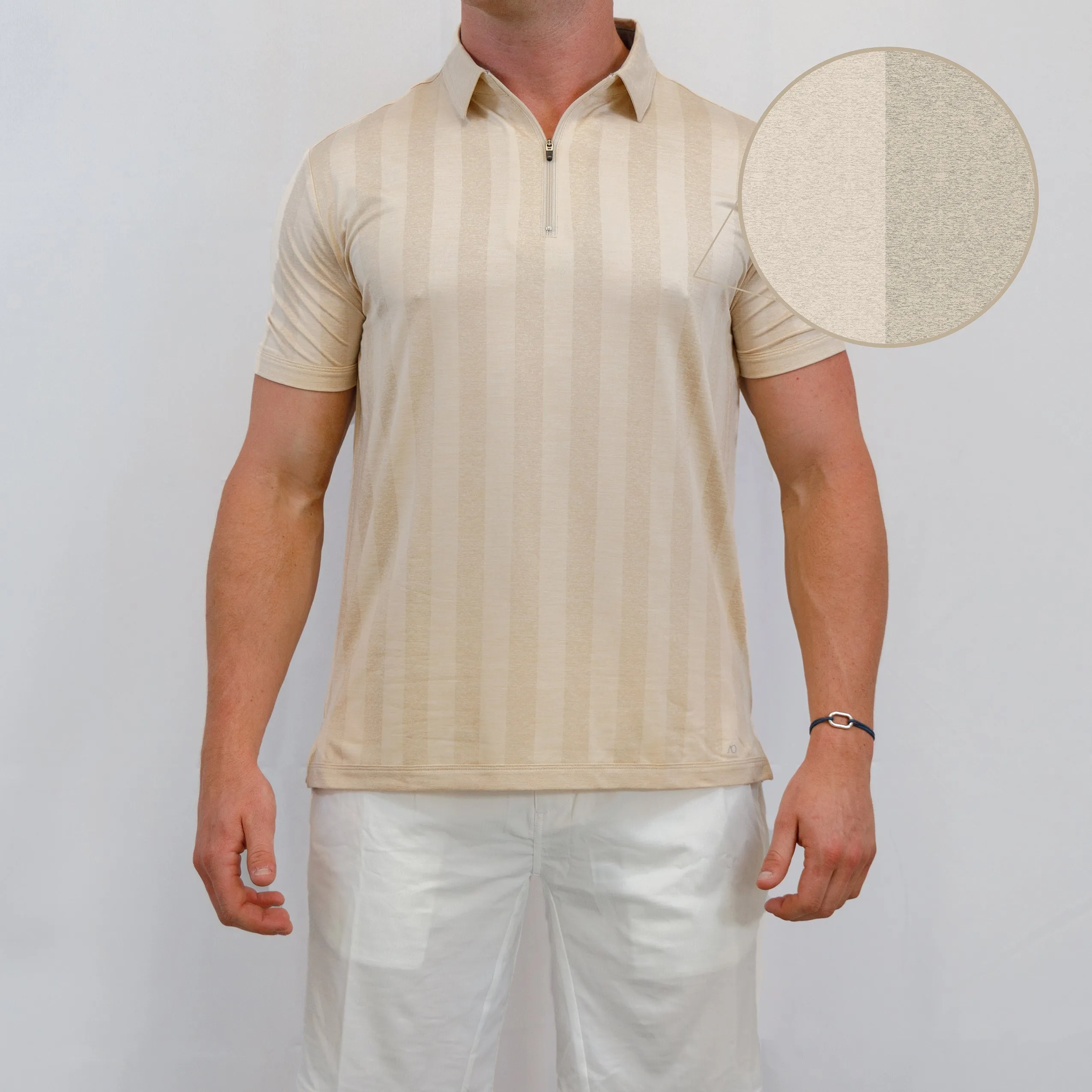 Bay Polo - Sandshell Heather