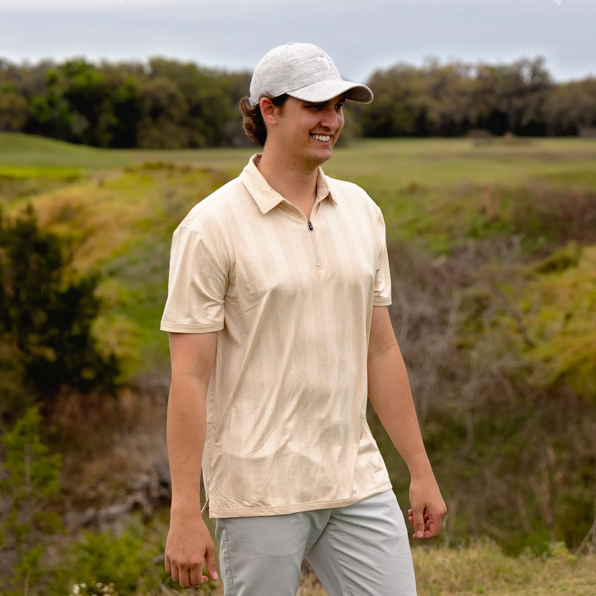 Bay Polo - Sandshell Heather