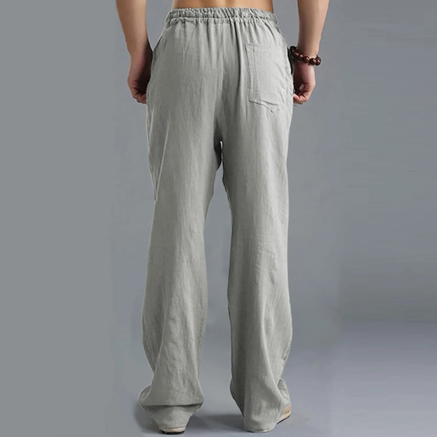 Cargo Pants for Men Relaxed Fit Leg Trousers Workout Jogger Pants with Pockets Sweatpants for Men Mens Zip Joggers