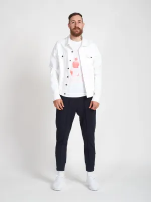 Denim Jacket White