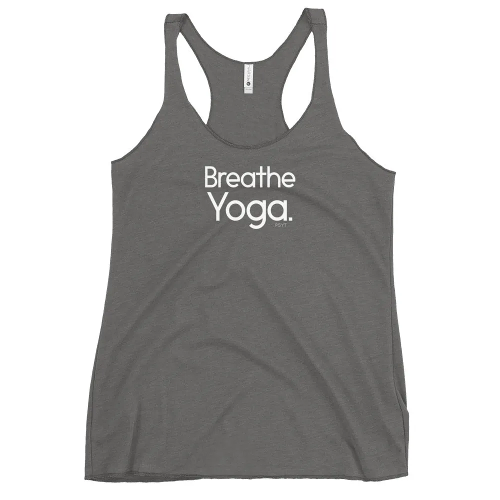 Fact: Breathe Yoga Dark Color Tank Top