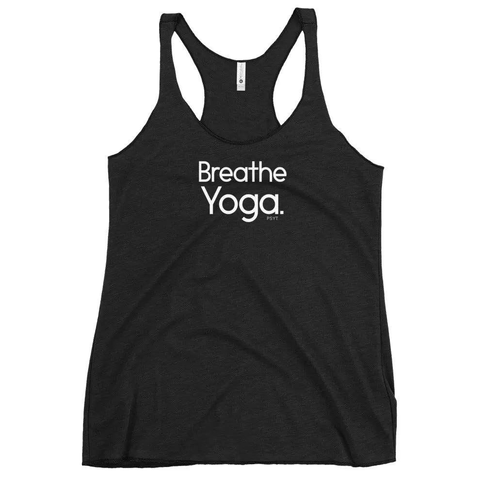Fact: Breathe Yoga Dark Color Tank Top