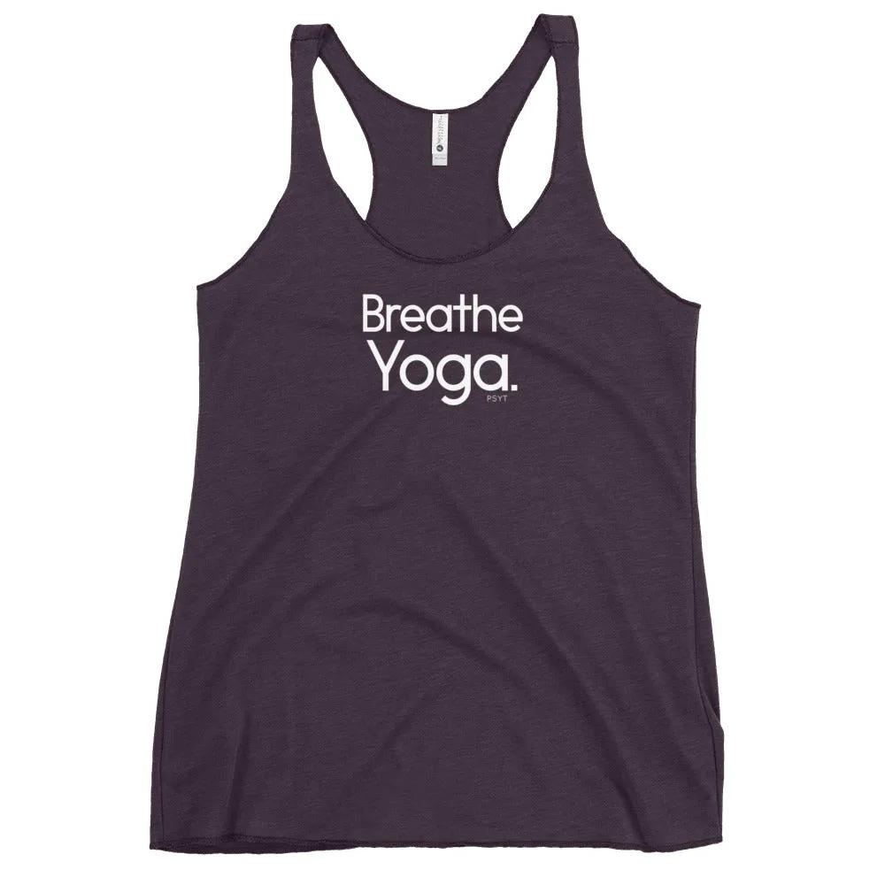 Fact: Breathe Yoga Dark Color Tank Top
