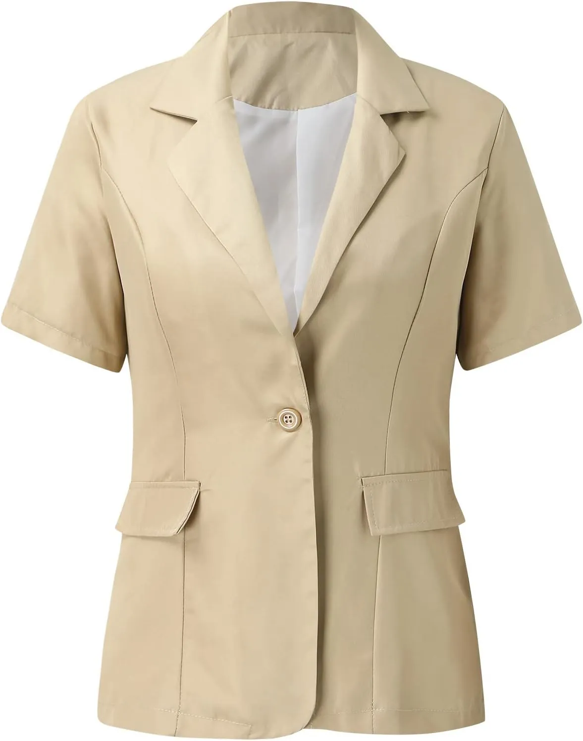 Linen Blazers for Women 2024 Business for Women Jackets Open Front Prtite Fall Winter Top Fitted Gold Blazer