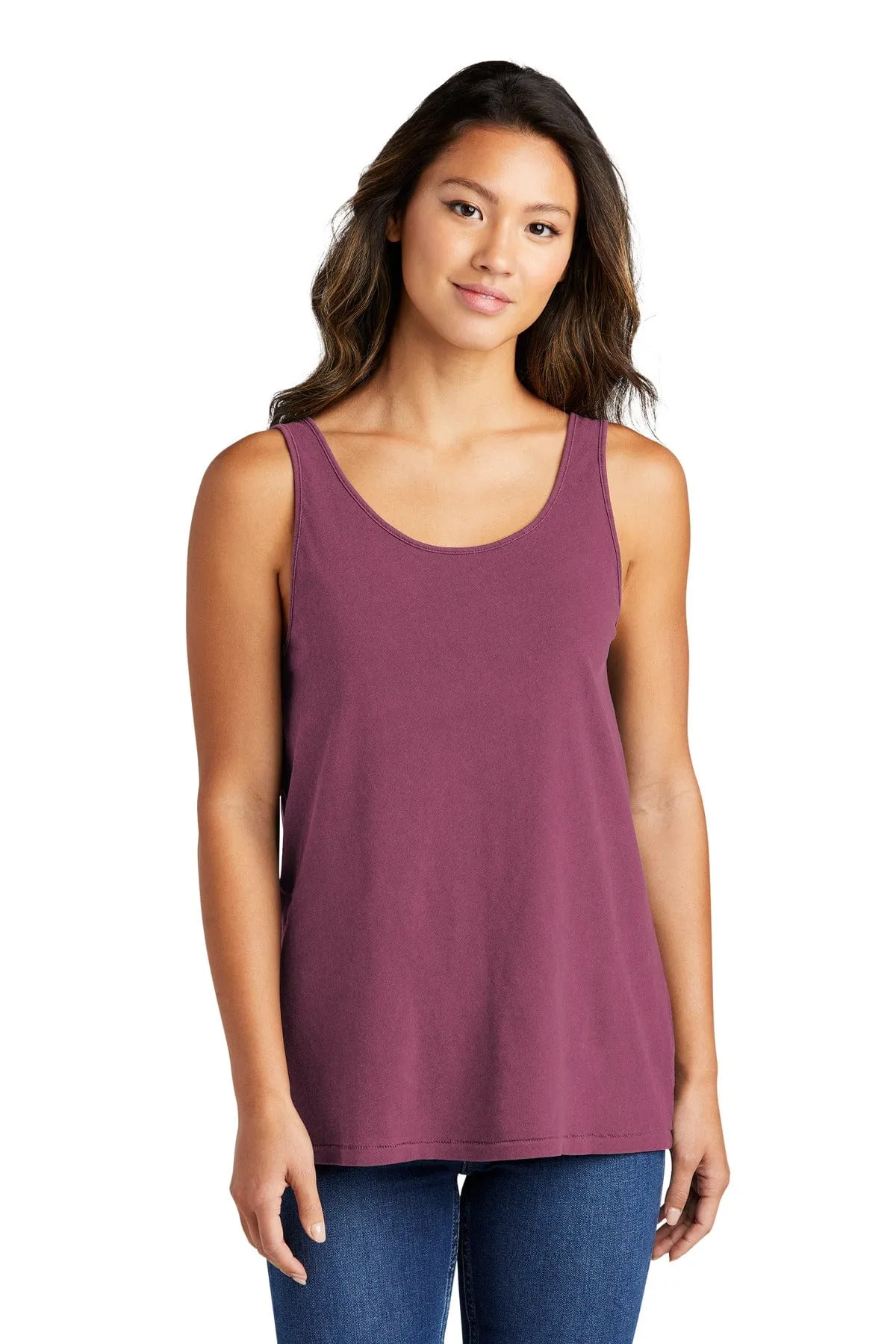 Port & Company LPC099TT: Ladies Beach Wash Garment-Dyed Tank