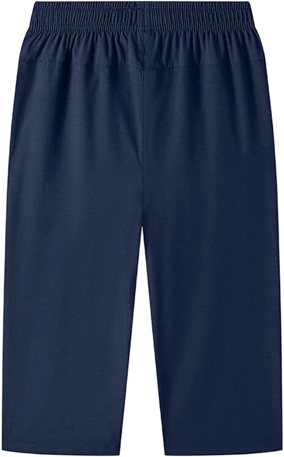 Straight Wide Leg Pants for Mens Casual Loose Fit Elastic Waist Drawstring Trousers Lounge Yoga Athletic Trouser