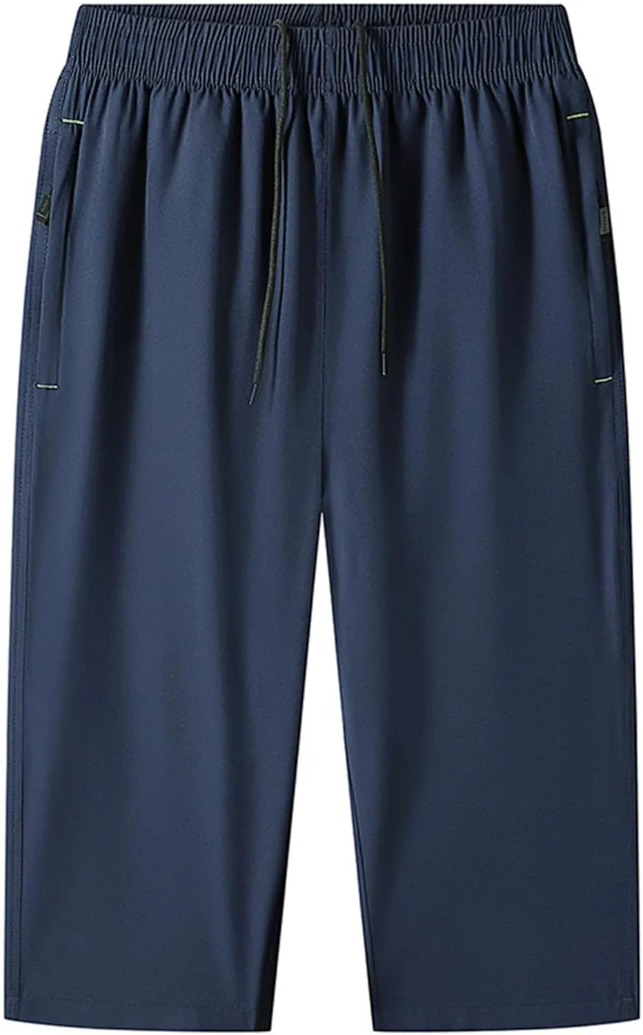 Straight Wide Leg Pants for Mens Casual Loose Fit Elastic Waist Drawstring Trousers Lounge Yoga Athletic Trouser