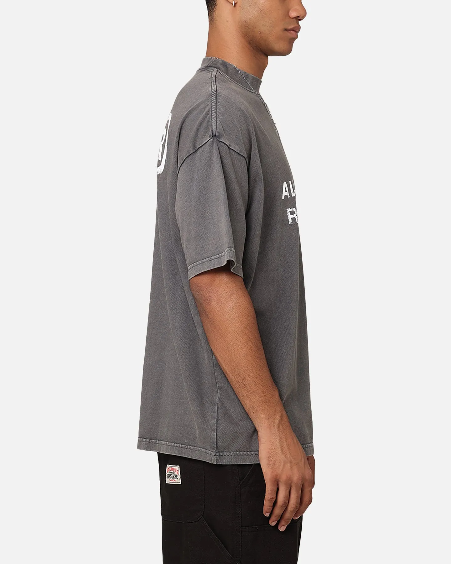 The Anti Order All Rights Reserved T-Shirt Washed Charcoal