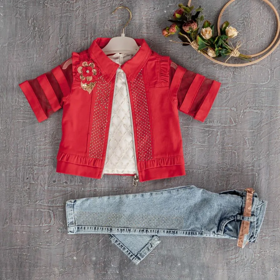 Theresa's Style Girls Casual Set
