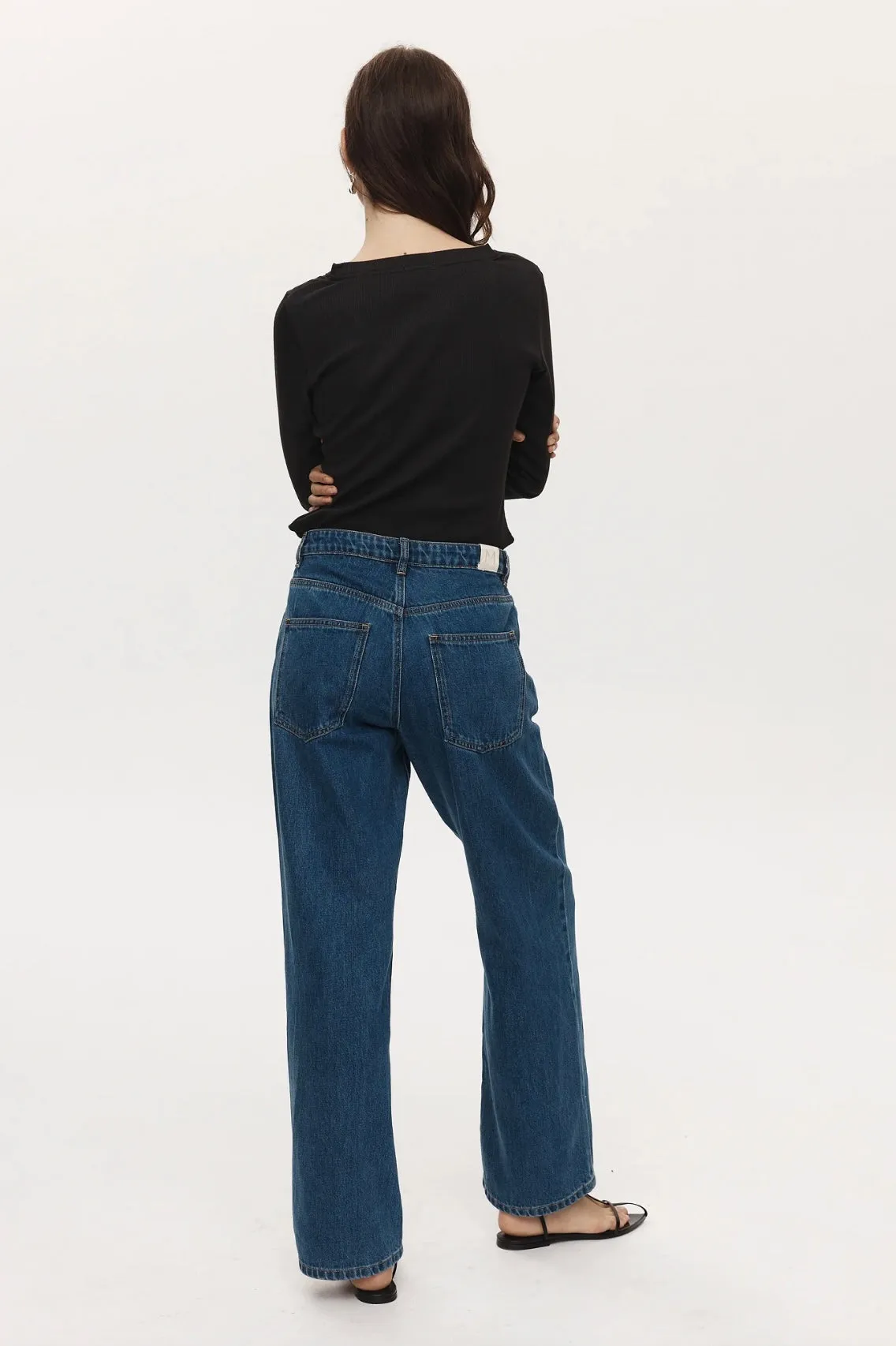 Wide Leg Jean Heritage Blue