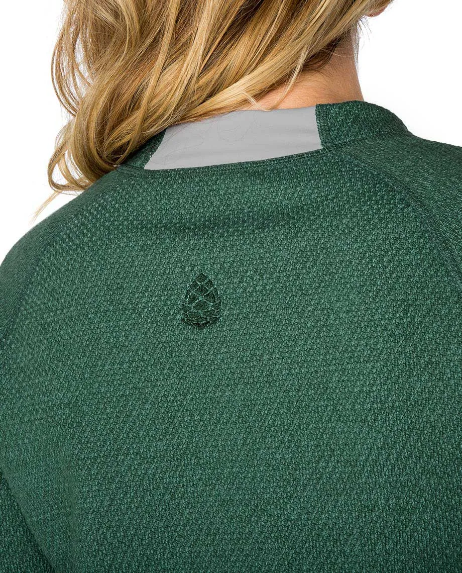Women's Thermop Fleece Snap Neck