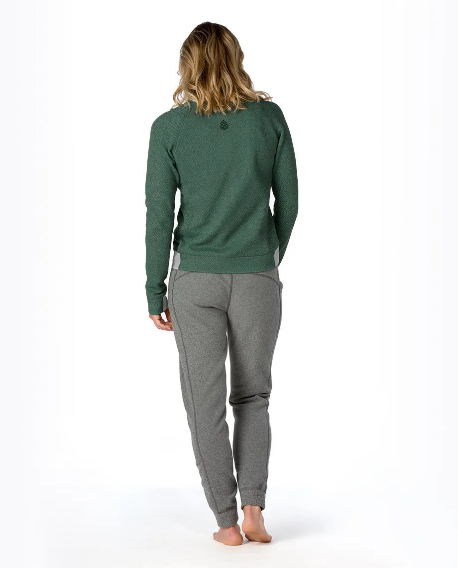 Women's Thermop Fleece Snap Neck