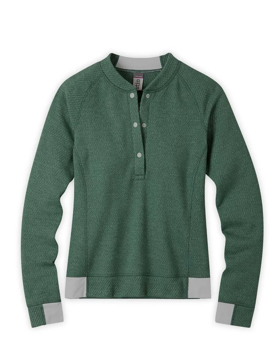 Women's Thermop Fleece Snap Neck